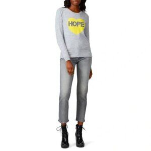 Victor Alfaro Collective Hope Grey Graphic Sweaters Size S